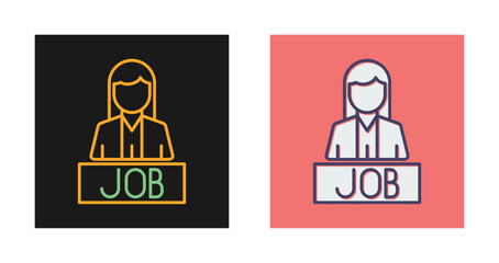 Job Vector Icon