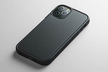 Smartphone case mockup isolated created with Generative AI