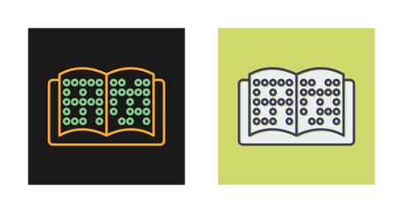 Braille Vector Icon