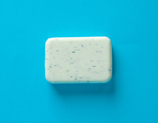 Soap Bar Isolated, Body Care Cosmetic, Fruit Soapy Detergent, Solid Shampoo, Glycerin Soap