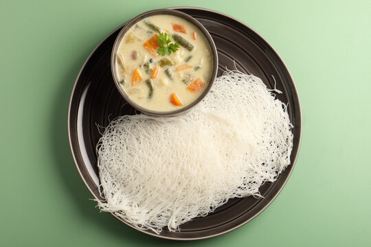 idiyappam, also known as indiappa, noolputtu, noolappam, santhagai, or ottu shavige, is a string hopper dish originating from southern india. it consists of rice flour pressed into noodles, laid into 