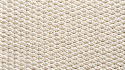 White cotton fabric texture background seamless pattern of natural textile