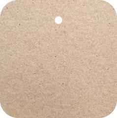 Brown Textured Craft Paper Tag