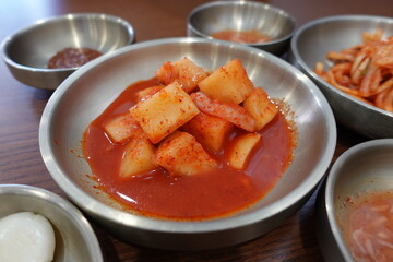 맛있는 한국 김치 깍두기