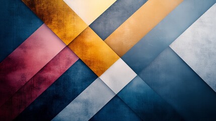 Abstract Geometric Shapes Background   Diagonal Lines   Colorful Design