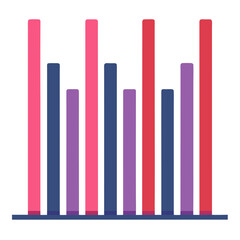 Upward Arrow and Graph Line Vector Illustration Representing Success
