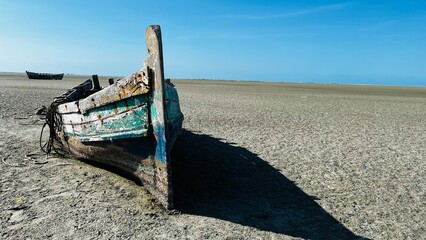 Abandoned Boat on the shore