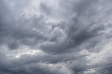 Fototapeta premium blue sky and white cloud background, cloudy in rainny season