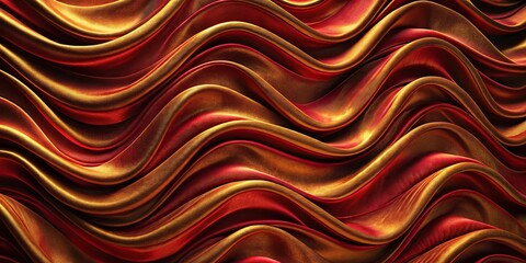 luxurious velvet fabric with elegant wavy pattern