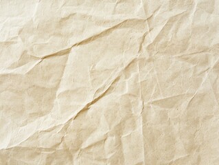 Fototapeta premium Wrinkled Paper Background for Textures and Design