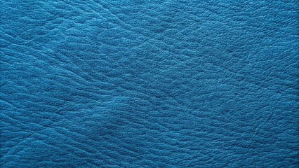 Macro blue suede leather with embossed pattern background fleecy cloth texture macro