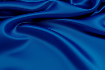 Silky Fabric with Deep Gloss and Texture.generative AI
