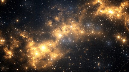 Obraz premium Celestial Artistic Interpretation of the Stars