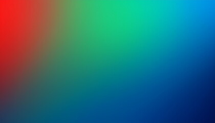 Obraz premium modern blue, green and red gradient color background