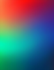 Obraz premium modern blue, green and red gradient color background