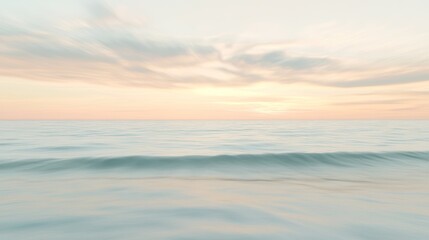 Fototapeta premium Calm Sea at Sunset