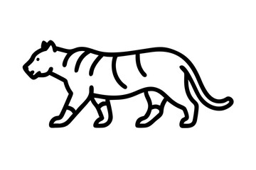 Immerse Yourself in the World of the Siberian Tiger Through Eye Catching Vector Illustrations That Highlight Its Natural Habitat
