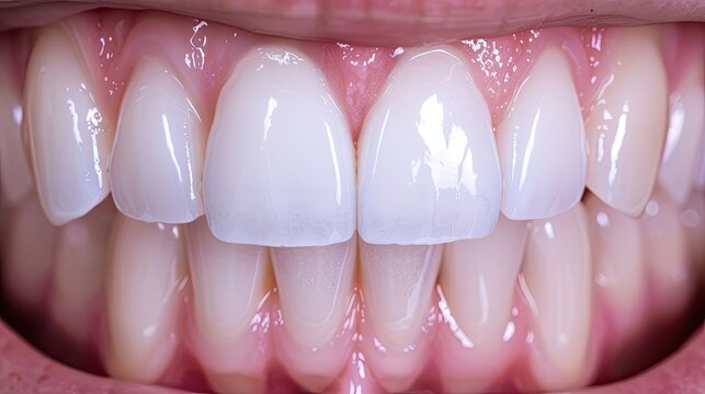 Emax ceramic crowns and veneers like natural teeth