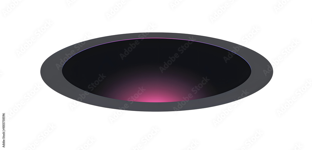 Canvas Prints hole icon. flat style. vector icon.