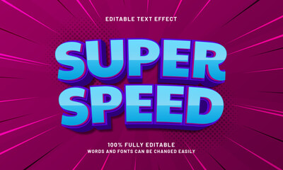 editable text effects with a hero and power theme