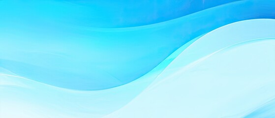 Obraz premium Abstract Blue and White Waves