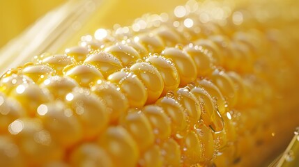 An ear of corn. Thanksgiving background