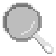 Obraz premium Frying Pan Pixel Art