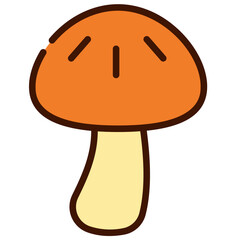 Autumn Mushroom Icon