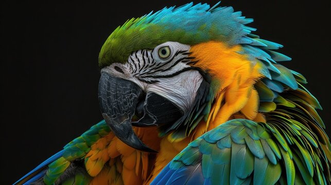 The blue and yellow macaw also known as the blue and gold macaw is a large Neotropical parrot with a mostly blue dorsum light yellow and orange venter and gradient hues of green on top of its head