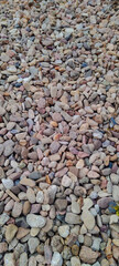 multicolored, fine gravel, outdoors during the daytime