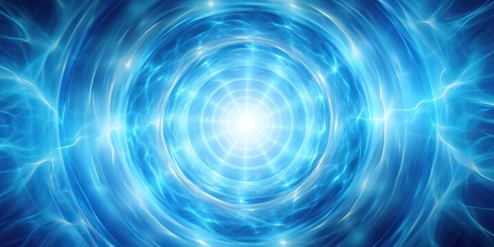 Light blue energy wallpapre with atmospheric background from worm's eye view