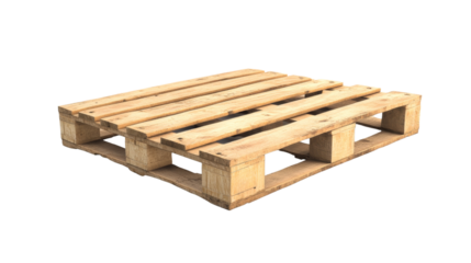 Wooden Pallet for Shipping and Storage.