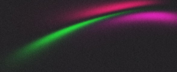 Grainy gradient background, dark green pink black abstract noise texture banner, poster header backdrop design