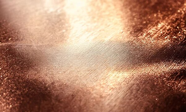 Aluminum texture background with rose gold metallic color and copy space Video
