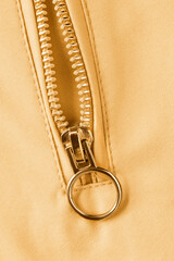 Unzipped pocket closeup © Tarzhanova