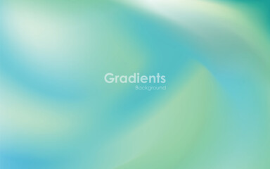 gradients green with yellow abstract background