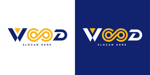 Wood Logo Design Template