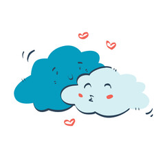 loved cloud illustration