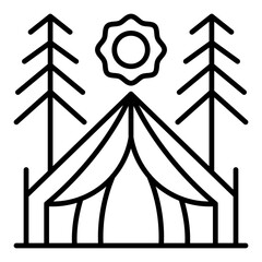 Camping Icon