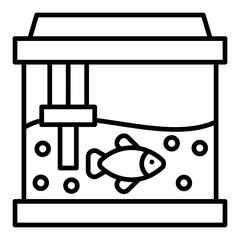 Smart Fish Tank Icon