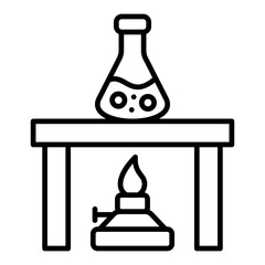 Lab Burner Icon