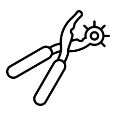 Leather Punch Icon
