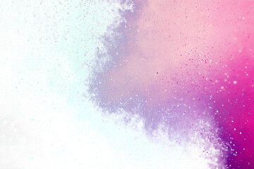 Fototapeta premium Abstract pink gradient overlay effect with transparent background cut out design element