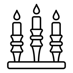 Candle Stand Icon
