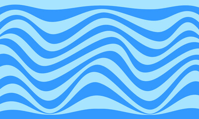 blue light stripes lines wave curves abstract background