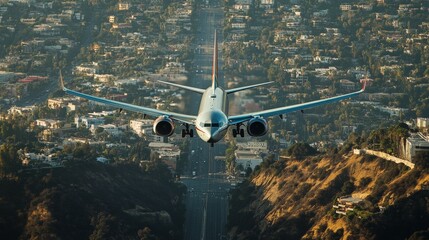 Planes over Hollywood. International Civil Aviation Day.