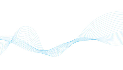 abstract blue wave background