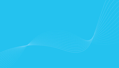 abstract blue wave background