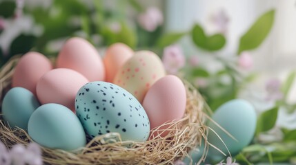 Happy Easter Day Design with Egg Hunt Party Concept. Suitable for Poster Banner Flyer and Brochure Template