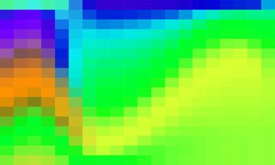 Vector abstract and colorful pixel background